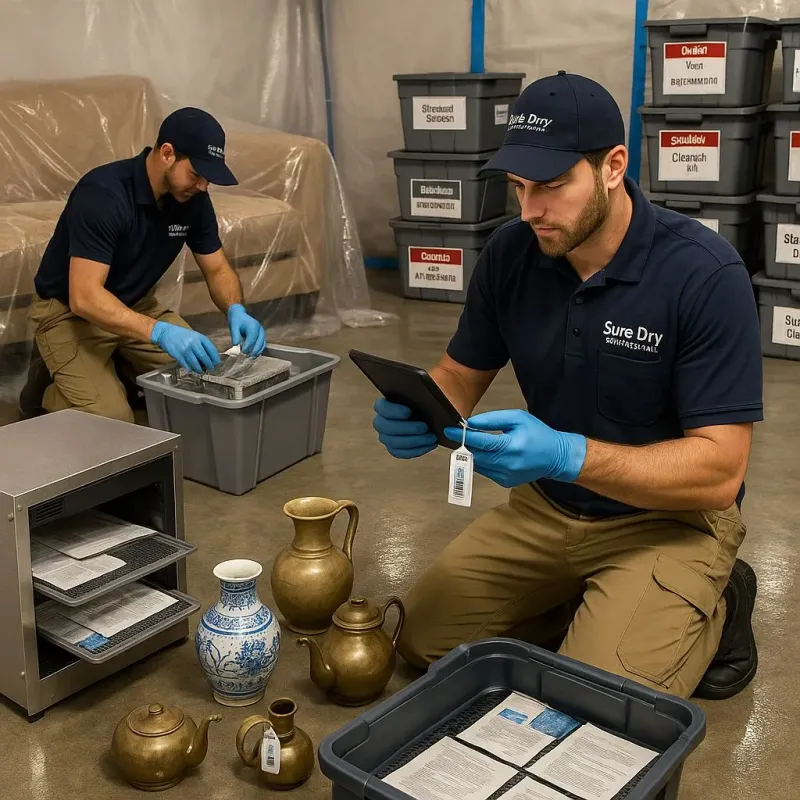Content Protection and Restoration process in Villa Park, CA