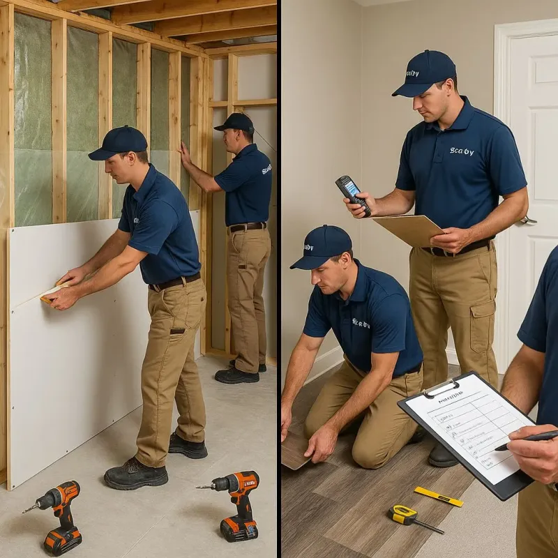 Repairs and Reconstruction process in Villa Park, CA